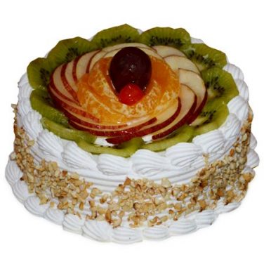 Butterscotch and Fruits Cake