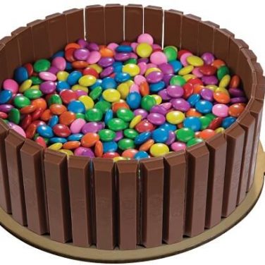 KitKat Gems Cake