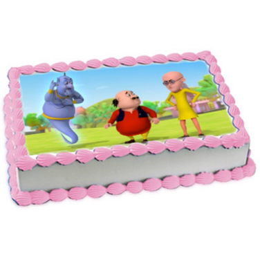 Motu Patlu Birthday Cake