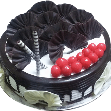 Black Forest Eggless Cake