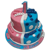 Twins Cake for birthday