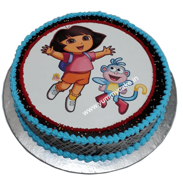 Dora Birthday Cake