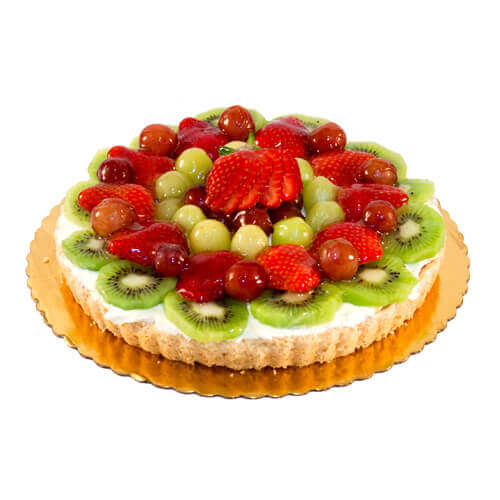 fruit tart cake for birthday