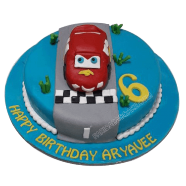 Lightning Mcqueen Cake