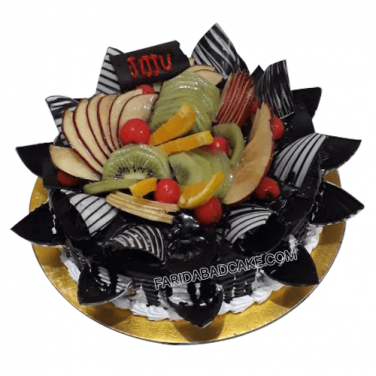 Fruit Birthday Cake