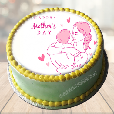 Mothers Day Cake with Photo