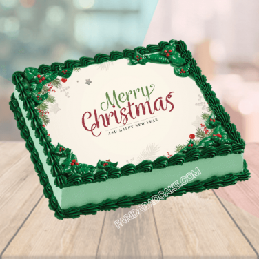 Eggless Christmas Cake