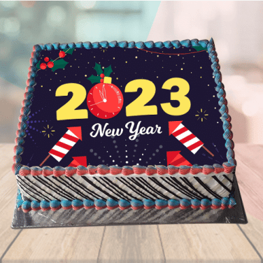 New Year Cake Designs