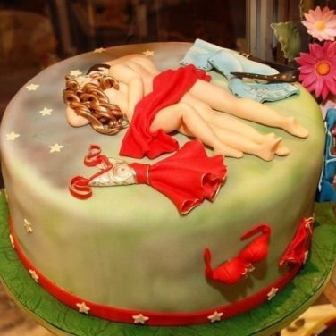 Bride Groom Adult Cake