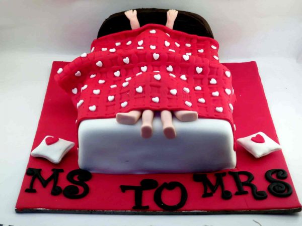 Bride Groom Adult Cake