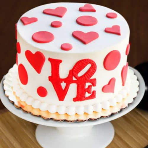 Valentine Special Love Cake
