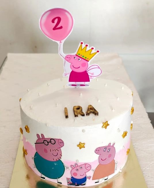 Peppa Pig Birthday Cake – Joconde Cakes & Sweets-sonthuy.vn