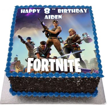 Fortnite Photo Cake