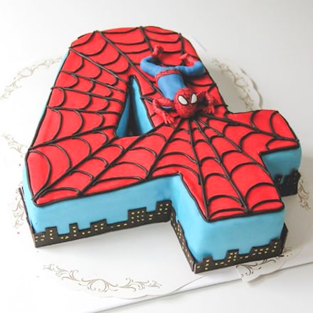 Spiderman Theme Cake – Murliwala Bakers-sonthuy.vn