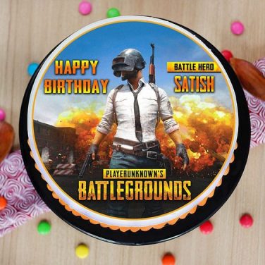 PUBG Cake Photo