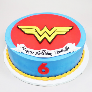 Wonder Woman Birthday Cake