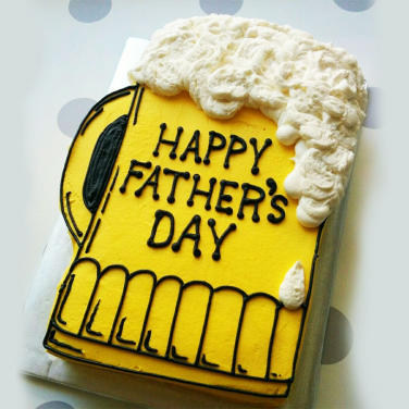 Beer Fathers Day Cake