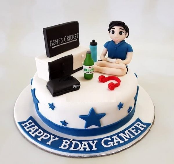 Gamer Birthday Cake