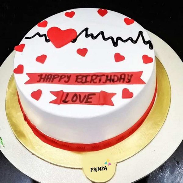 Heartbeat Cake