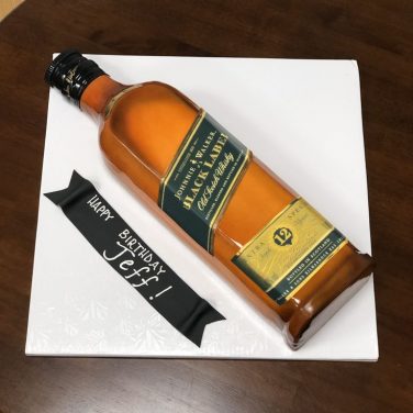 Johnnie Walker Black Label Cake