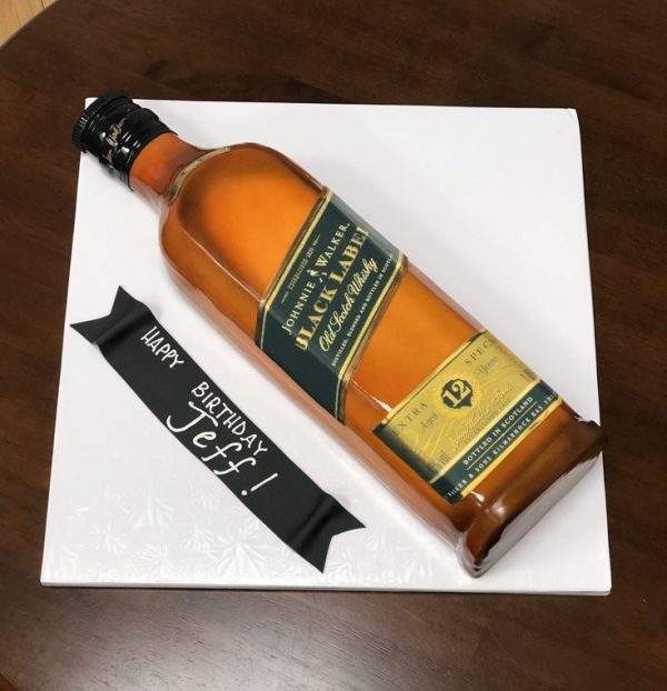 Johnnie Walker Black Label Cake