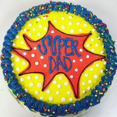 Unique Super Dad Cake