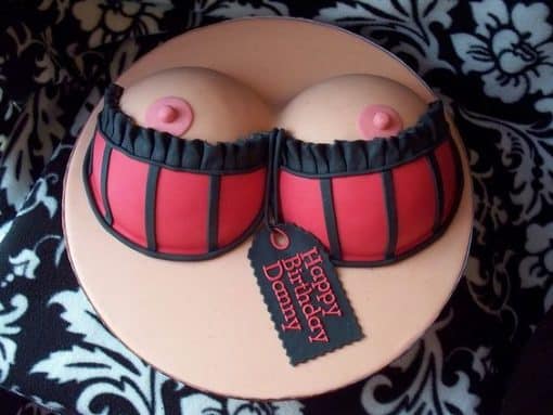 Boobs Birthday Cake