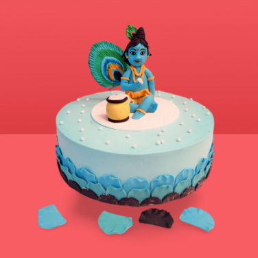 Happy Janmashtami Cake