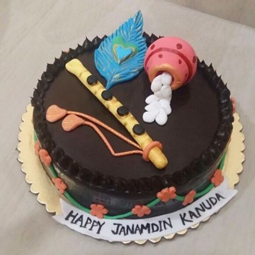 Janmashtami Theme Cake