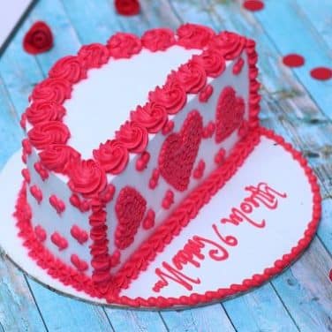 Happy 6 Month Anniversary Cake
