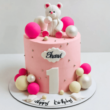 Teddy Bear Birthday Cake