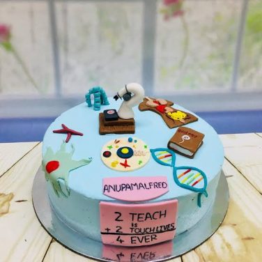 Biology Teacher Birthday Cake