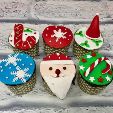 Christmas Cupcake [Set of 6]