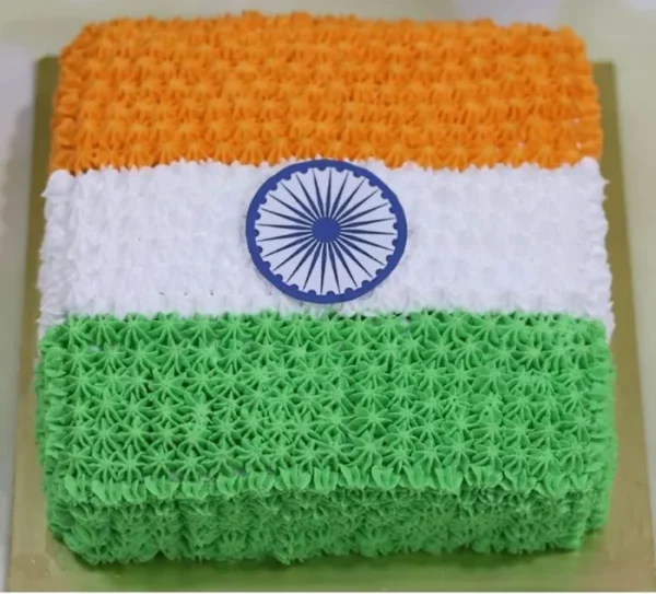 Indian Flag Theme Cake