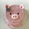 Pig Face Cake themed cake design