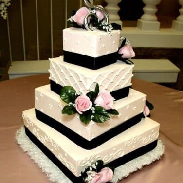 4 Floor Wedding Cake